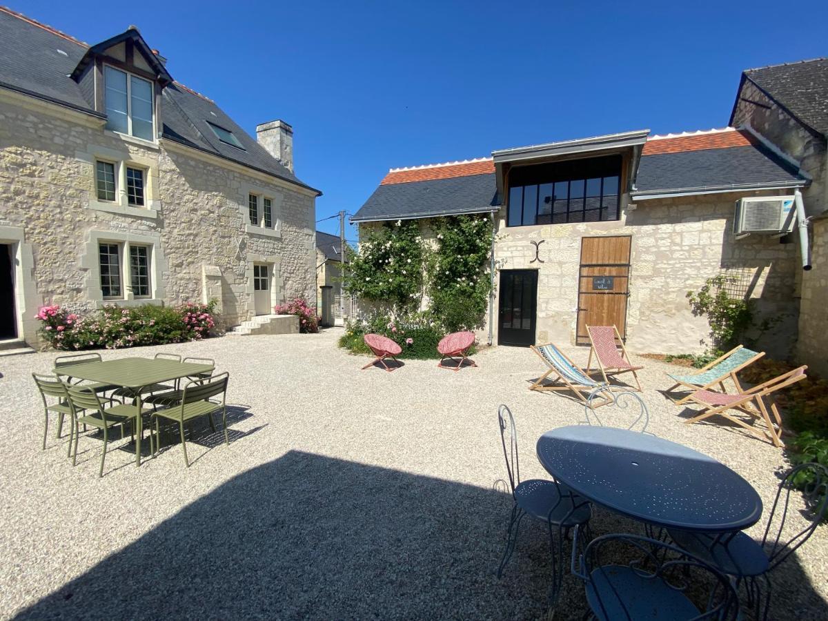 Studio Indre Climatise, La Halte De Cuze, Aux Abords De La Loire A Velo Huismes Exterior photo